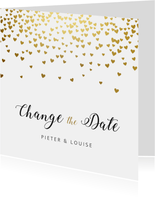 Trouwdatum verzetten? Change-the-Date kaarten | Kaartje2go